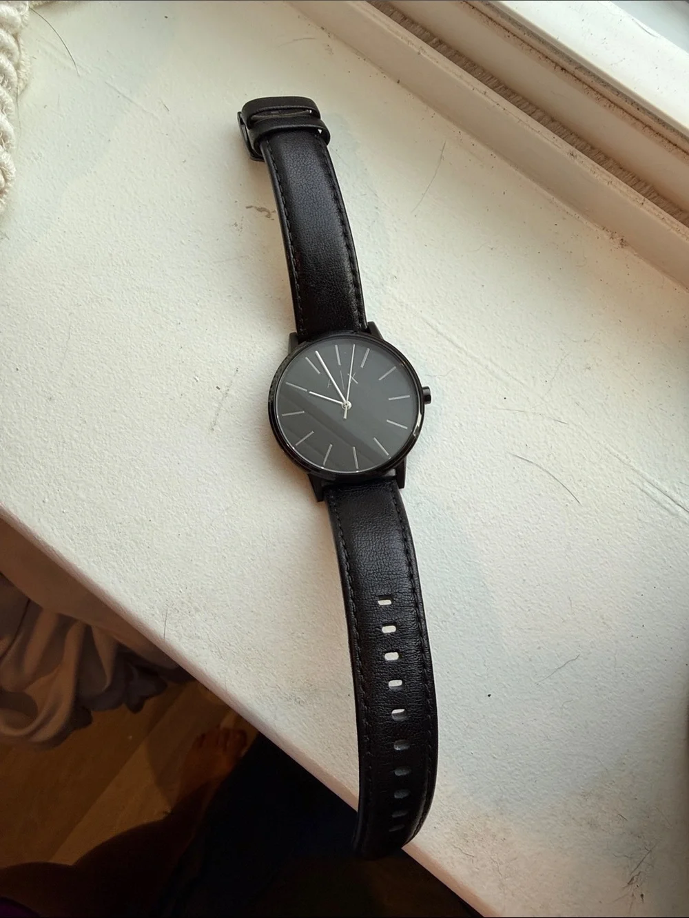 Armani Exchange Black Minimalist Men's Watch